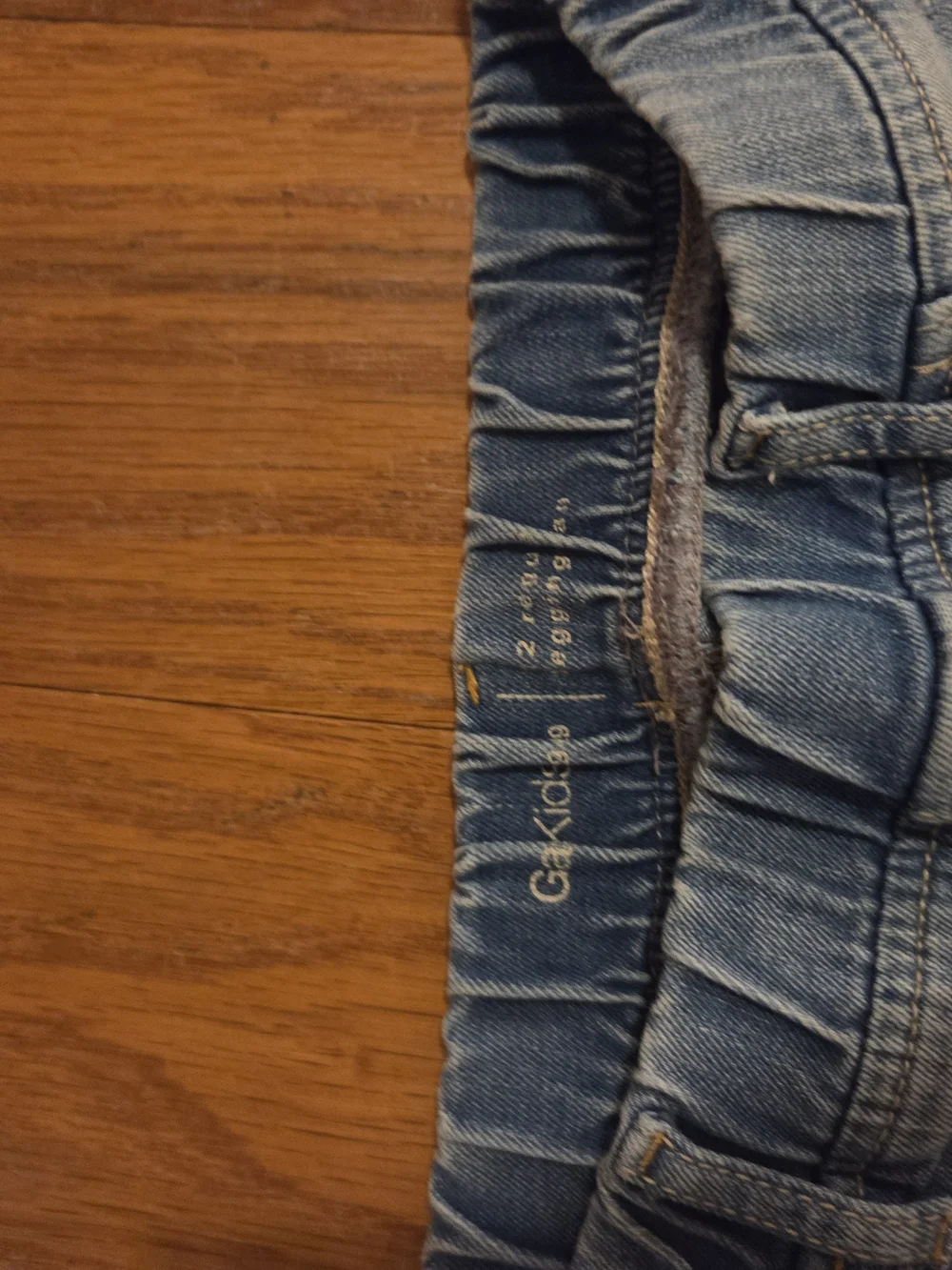 GAP & Old Navy Girls Light Blue Ripped Skinny Jeans